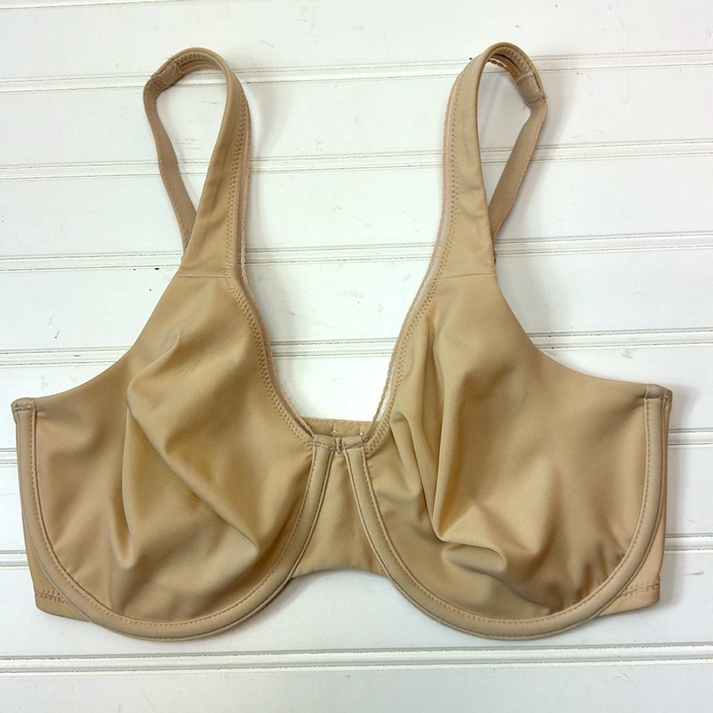 Wacoal 855352 underwire beige bra 34DD